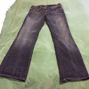 7 for all Mankind boot cut jeans size 30