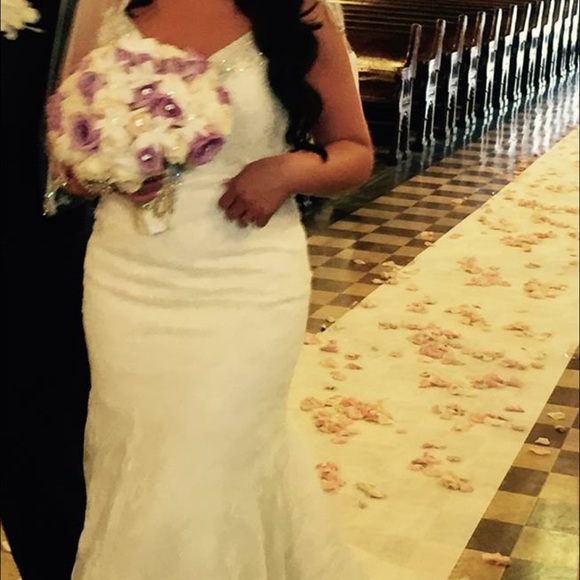 Allure designer wedding gown
