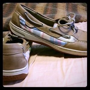Sperry plaid topsiders