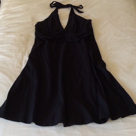 H&M Lightweight Halter Sundress - Black