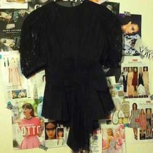 Vintage lace top