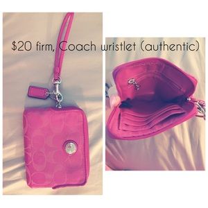 Coach wristlet