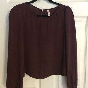 Maroon Blouse
