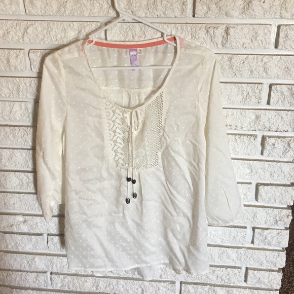 3 quarter sleeve blouse