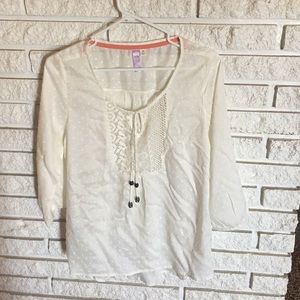 3 quarter sleeve blouse