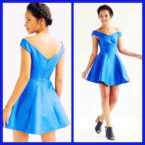 Urban Outfitters X Cameo Blue "Your Song Dress" - Picture 1 of 4