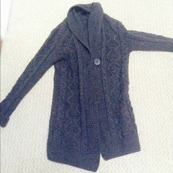 Chunky grey sweater