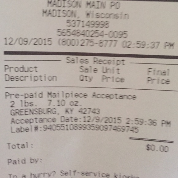 Proof of ship for kkat123