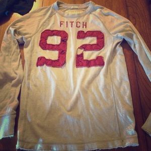 A&F men's long sleeve.