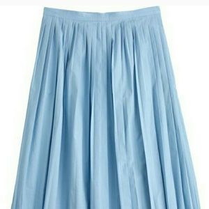 JCREW pleated skirt