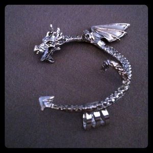 Dragon ear cuff