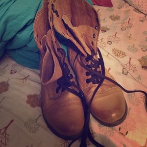 Tan Zigi Soho Boots - Worn Once