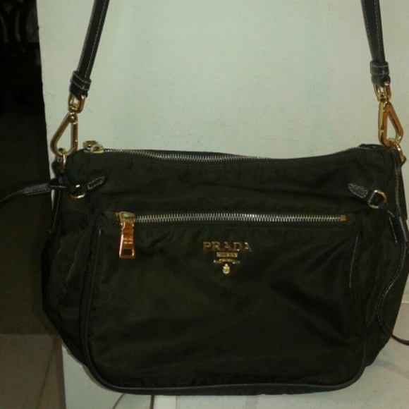 Chocolate Brown Prada Made In Italy Handbag