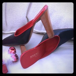 Slip on 81/2 Leather Mules