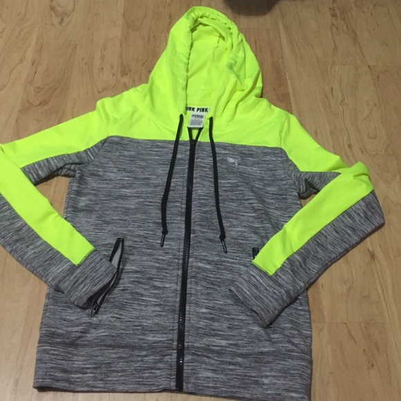PINK Victoria's Secret Tops - Victoria's Secret Pink zip up sweatshirt