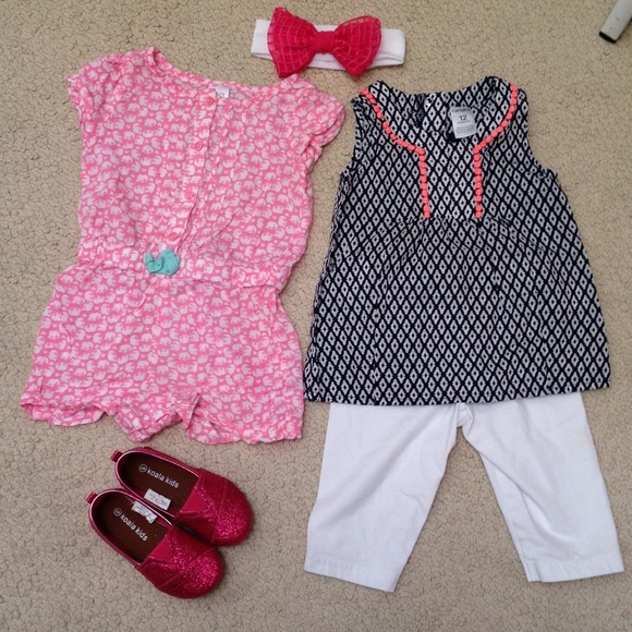 🎀 12 months old Carter's, Koala Shoes+ headband🎀