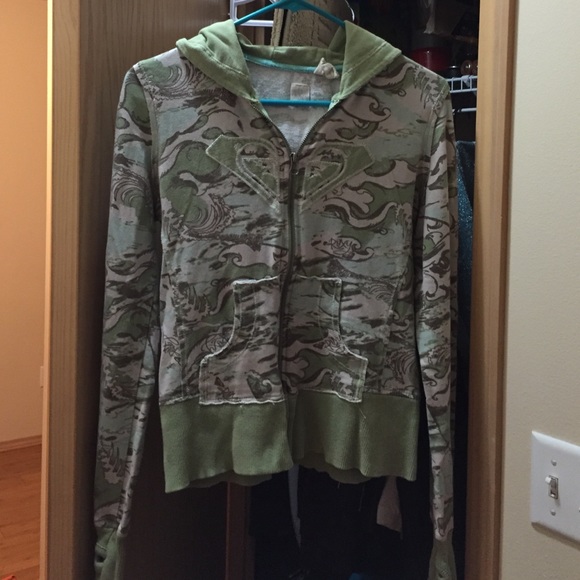 Roxy brand zip up hoody
