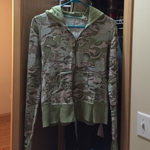 Roxy brand zip up hoody