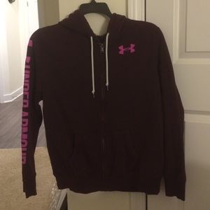 Burgundy Under Armour Jacket