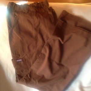 Chocolate brown scrubs