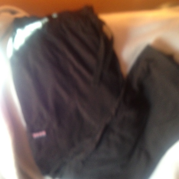 Black scrubs