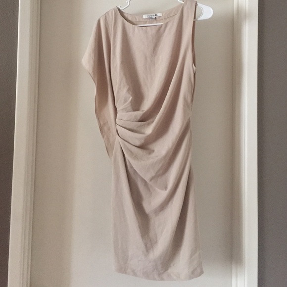 Forever 21 Cream Dress