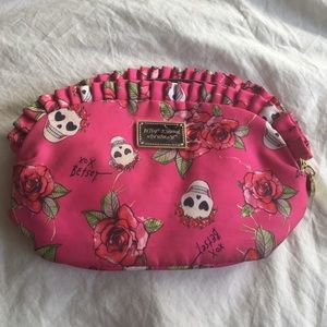 Betsy Johnson Cosmetic Bag