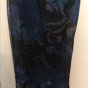 Floral pattern scarf from Banana Republic
