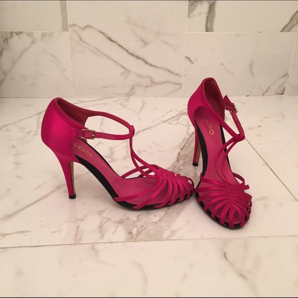 ALDO T-Strap Salsa Style Party Shoes