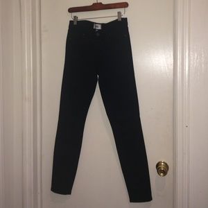 Paige black skinny denim size 27