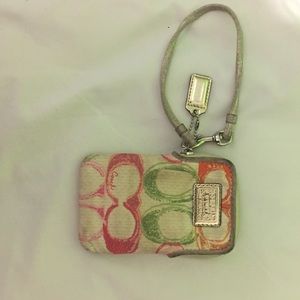 Coach wristlet