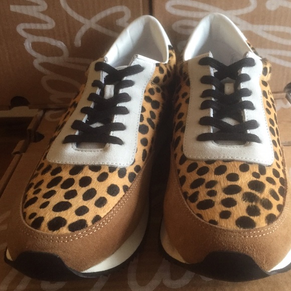 ❌❌ SOLD❌❌NWB Loeffer Randall Cheetah Sneaker❌ - Picture 2 of 4