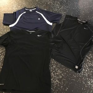 Bundle of 3 Men's athletics shirts
