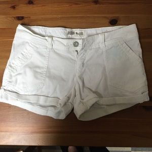White shorts