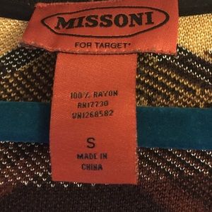 Missoni Sweaters - MISSONI FOR TARGET- multi colored cardigan Sz S Missoni Sweaters - MISSONI FOR TARGET- multi colored cardigan Sz S