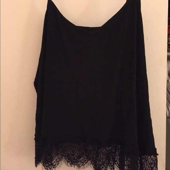 American eagle black tank top
