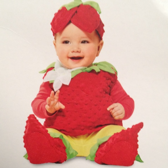 🎀 12-24 months old Strawberry Costume 🎀