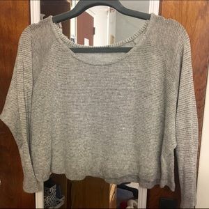 Brandy Melville Grey Top
