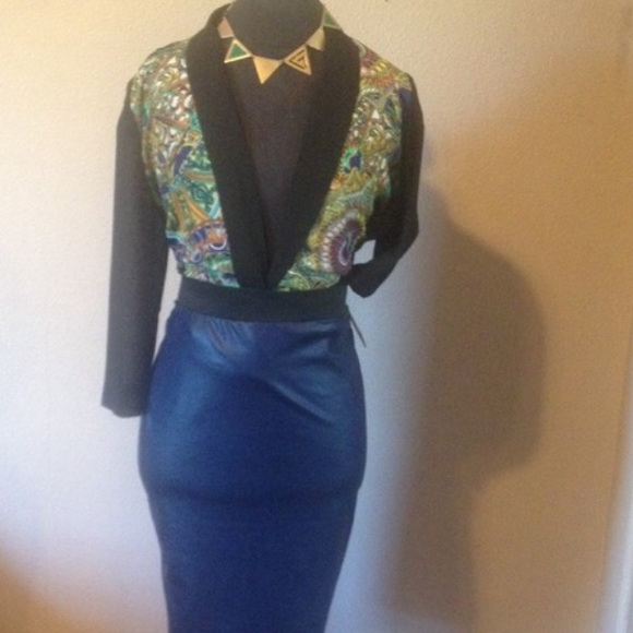 Patterned Blazer - Picture 2 of 3