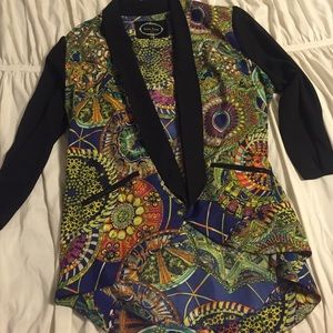 Patterned Blazer