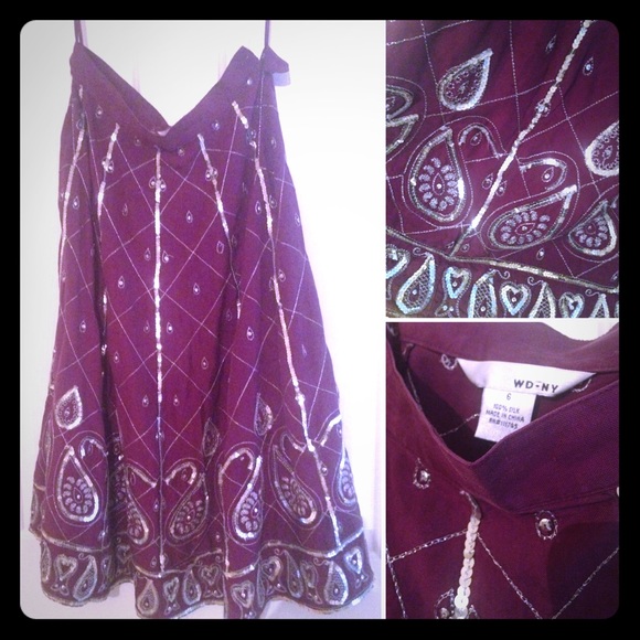 Sequin Skirt