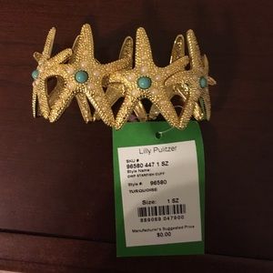 Lilly Pulitzer starfish bracelet