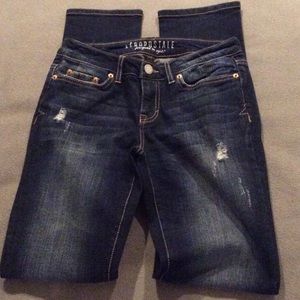 Aeropostale skinny blue Jeans Sz 2 Reg normal