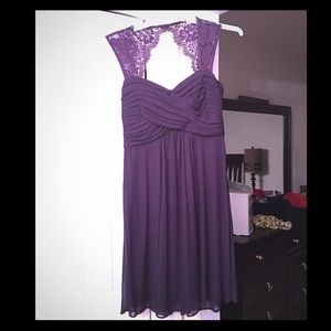 Plum Bridesmaids Dress