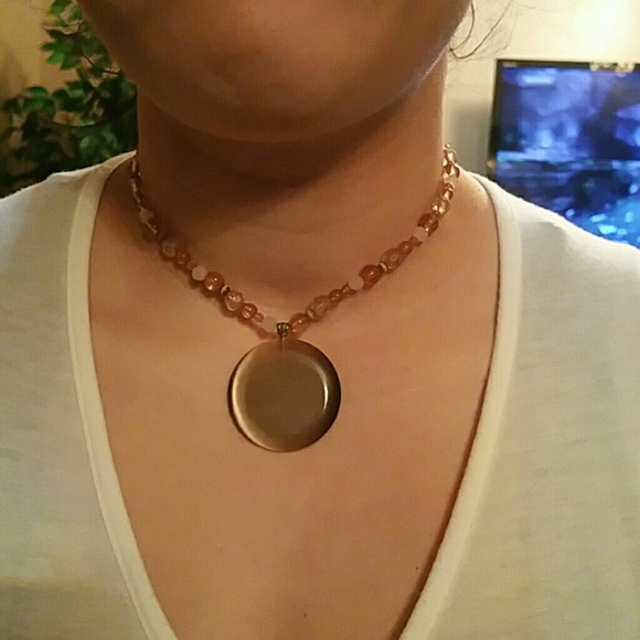 Light brown necklace