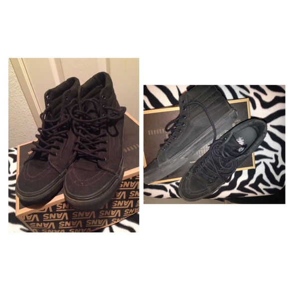 Size 9 all black vans