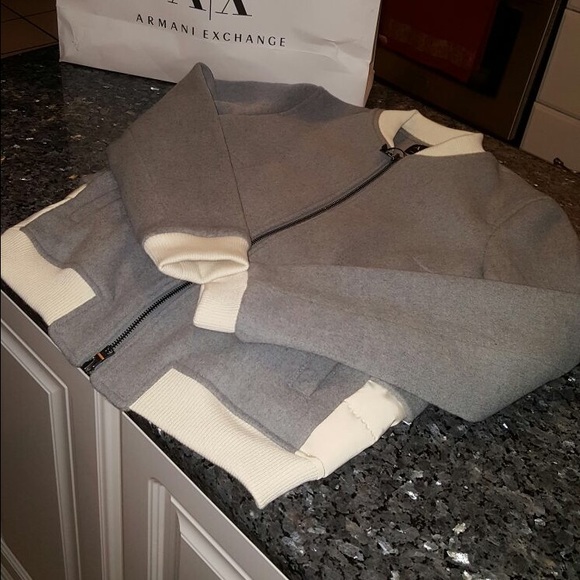 Wool AX BOMBER JACKET