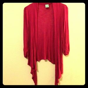 Dark pink cardigan
