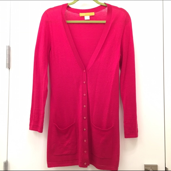 CYNTHIA STEFFE Cashmere Long Cardigan Sweater