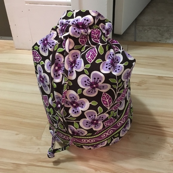 Plum Petals Ditty Bag